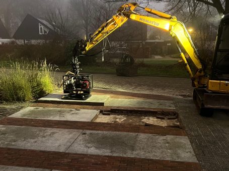 Minikraan verhuur
