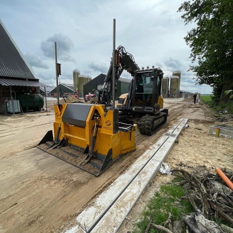 Laser gestuurd levellen